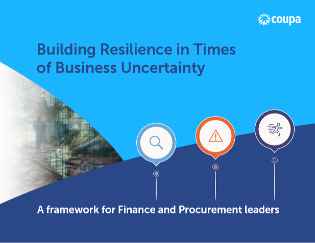 EBook: Build Resilience In Times Of Business Uncertainty | Coupa Software